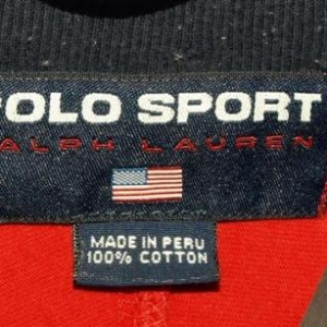 Vintage 90s Ralph Lauren Polo Sport V-Neck Jersey T-shirt