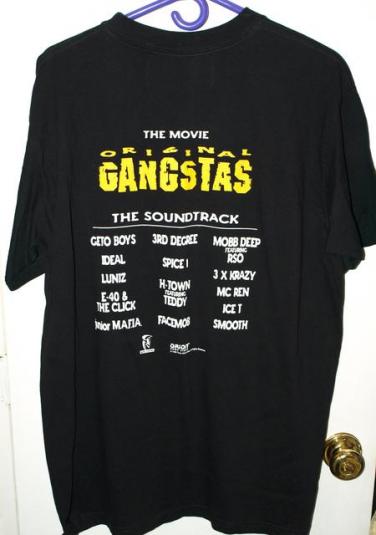 Vintage Near Mint 90s Original Gangstas Movie/Film T-shirt