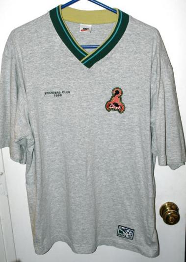 Vintage Nike 1996 San Jose Clash Founders Club T-shirt