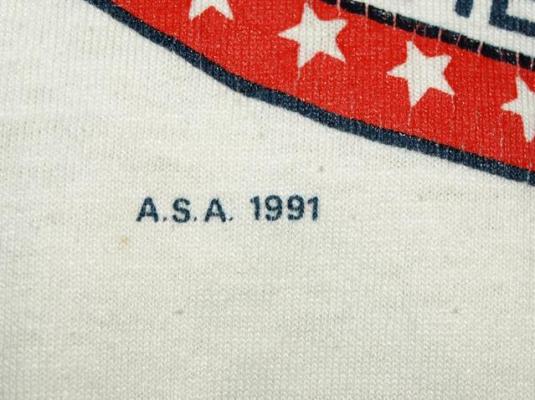 Vtg 1991 Spirit Of America POW/MIA Forgotten Heroes T-shirt