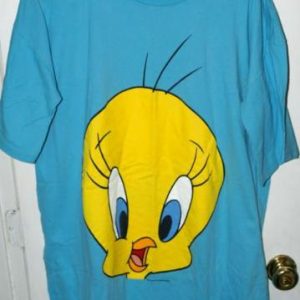 Vintage 90s Flirts OSFA Tweety Bird Looney Tunes T-shirt