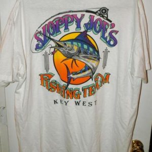 Vintage 90s Sloppy Joes Tavern Key West Florida T-shirt