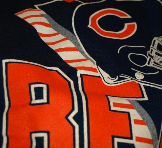 Vintage 80s Trench 50/50 NFL Chicago Bears T-shirt