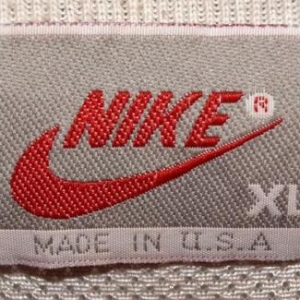 Vintage Nike Grey/Gray Tag Blank Soccer Style Mesh Jersey