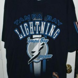 Vintage Pro Player Tampa Bay Lightning Heavy Cotton T-shirt