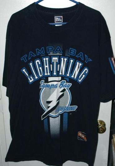 Vintage Pro Player Tampa Bay Lightning Heavy Cotton T-shirt