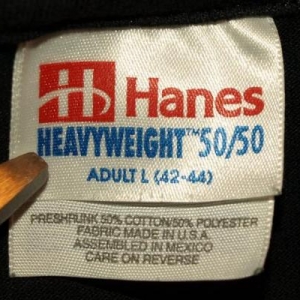 Vintage HANES HEAVYWEIGHT T-Shirt Tags | Brand – Defunkd