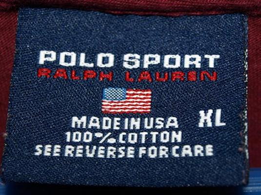 Vintage Ralph Lauren Polo Sport USA Long Sleeve Shirt