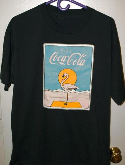 Vtg 90s Coca Cola/Coke Collectors Club Convention T-shirt