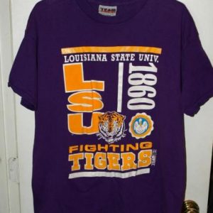 Vintage 90s Team Edition LSU Tigers T-shirt