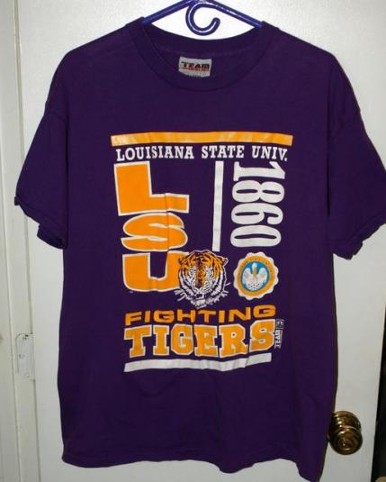 Vintage 90s Team Edition LSU Tigers T-shirt