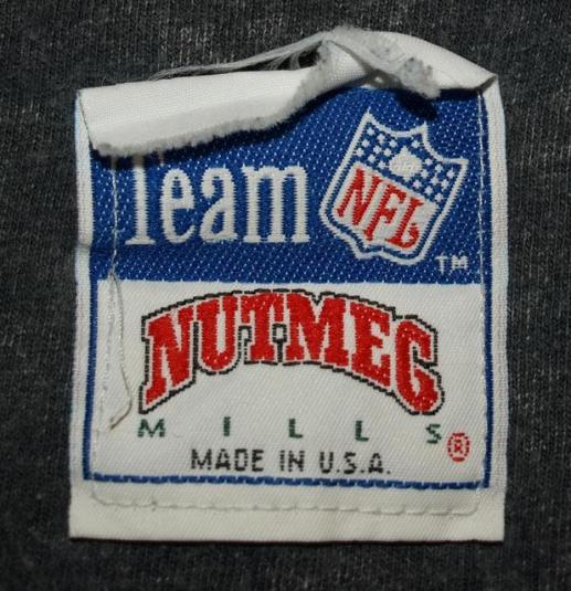 Vintage 90s Nutmeg Mills Detroit Lions Franchise T-shirt