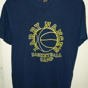 Vtg 90s Larry Nance Nike Sponsored Basketball Camp T-shirt
