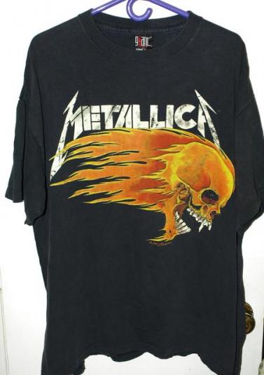 Vtg 90s Metallica Pushead Summer Shit Tour Concert T-shirt | Defunkd