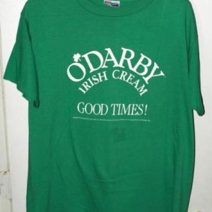 Vtg 80s Soft Thin O Darbys Irish Cream Good Times T-shirt