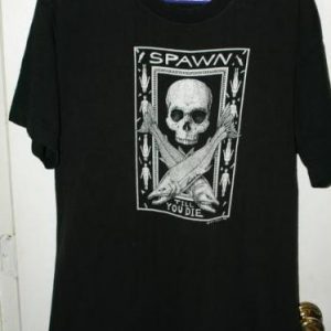 Vintage 80s Ray Troll Spawn Till You Die T-shirt