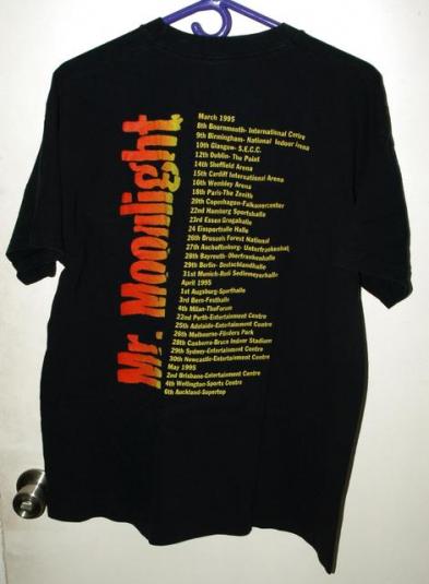 Vtg 90s Peter Murphy Mr Moonlight Concert Tour T-shirt