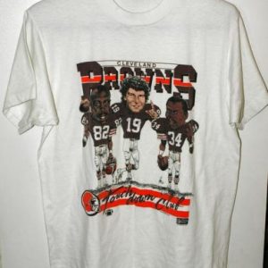 Vintage 80s Cleveland Browns Touchdown Club T-shirt