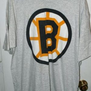 Vintage 1994 Salem Boston Bruins Huge Logo T-shirt