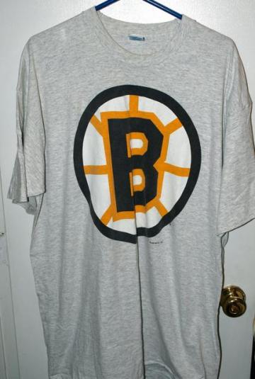 Vintage 1994 Salem Boston Bruins Huge Logo T-shirt