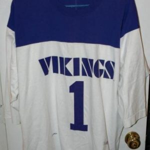 Vintage 90s Minnesota Vikings Warren Moon Shirt Jersey
