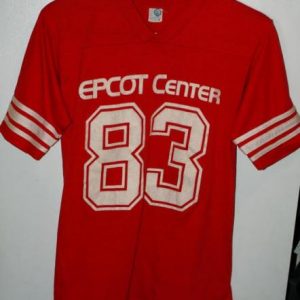 Vintage 80s Artex Disney World Epcot Center Shirt Jersey