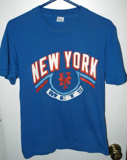 Vintage 80s 50/50 Champion New York Mets T-shirt