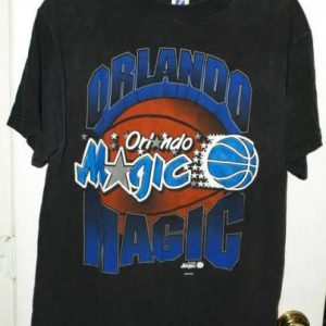 Vintage 90s Logo 7 Orlando Magic T-shirt