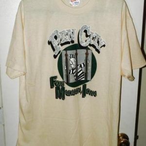 Vtg 80s/90s Fort Madison Iowa Penitentiary City T-shirt