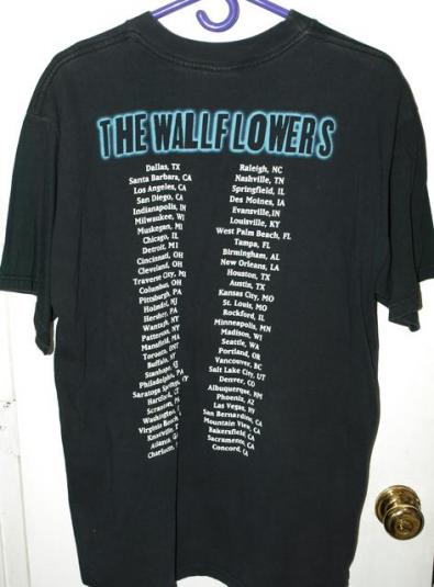 Vintage 90s Wallflowers Tour/Concert T-shirt