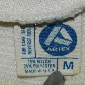 Vintage 80s/90s Artex Nylon Poly Softball Mesh Shirt