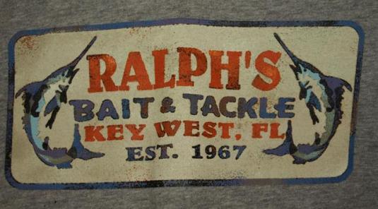 Vtg Ralph Lauren Polo Sport Bait & Tackle Key West T-shirt