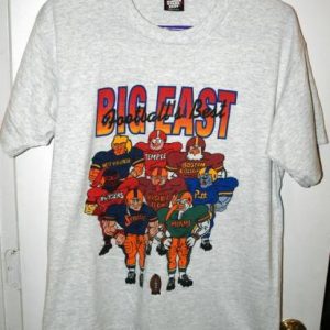 Vintage 90s Big East Footballs Best Conference T-shirt