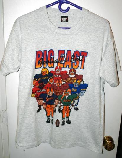 Vintage 90s Big East Footballs Best Conference T-shirt