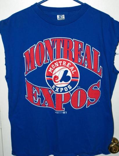 Vintage 1996 Starter Montreal Expos Muscle Shirt
