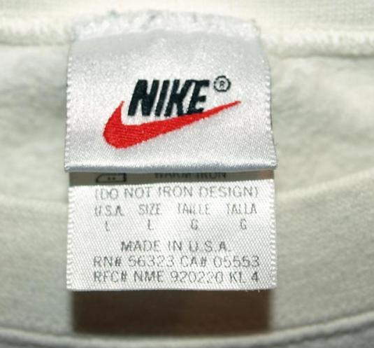 90s USA製 NIKE TOWN CHICAGO 色落ちフェード 刺繍 M Nike Vintage