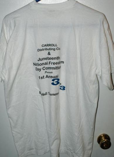Vintage 1994 Budweiser 3 On 3 Tournament T-shirt