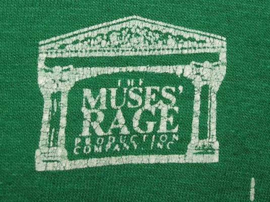 Vintage 80s Muses Rage Production Company Brigadoon T-shirt