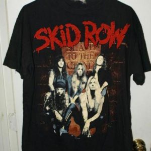 Vintage 90s Skid Row Slave To The Grind Tour T-shirt