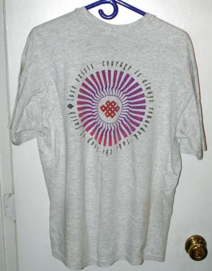 Vintage 90s Kenny Loggins Leap of Faith Tour/Concert T-shirt