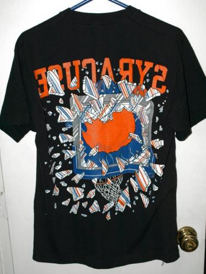 Vintage 90s Syracuse Orange Breakthrough Basketball T-shirt