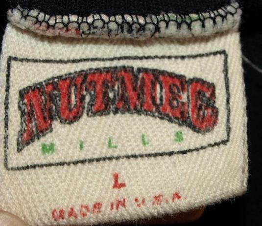 Vintage 50/50 Nutmeg Mills Oakland/LA Raiders Shirt Jersey