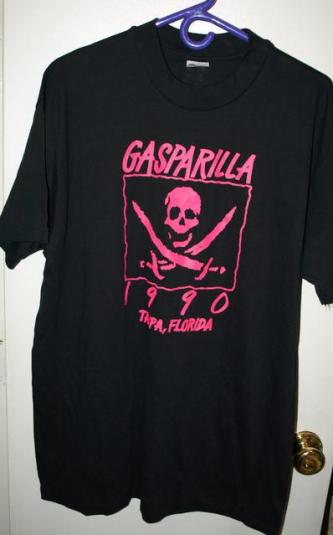 Vintage 1990 Gasparilla Festival Tampa Florida T-shirt