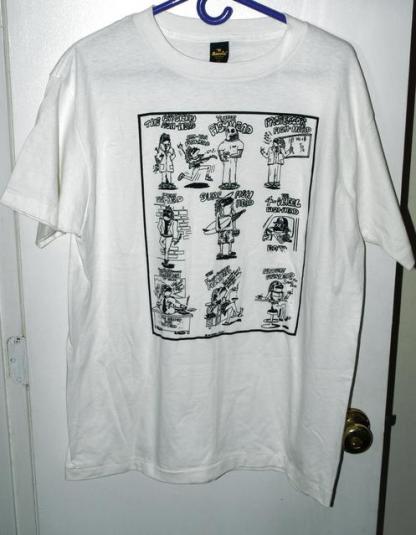 Vtg 80s/90s George Stewart Fish Heads Personalities T-shirt