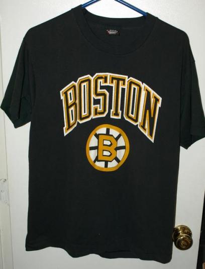 Vintage 50/50 SSB Boston Bruins Classic Block Letter T-shirt
