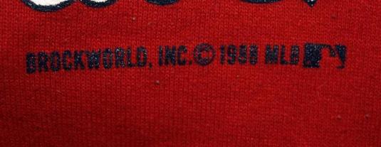 Vintage 80s Velva Sheen St Louis Cardinals Sweatshirt
