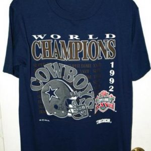 Vintage Dallas Cowboys Super Bowl XXVII Champs T-shirt