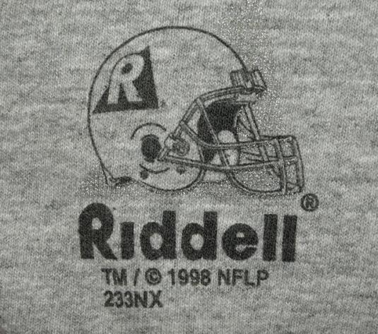 Vintage 1998 Riddell Philadelphia Eagles Helmet T-shirt