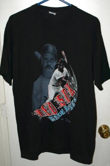 Vintage 1990 Salem Boston Red Sox Wade Boggs T-shirt