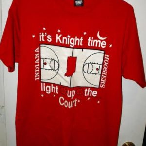 Vintage 80s Indiana Hoosiers Knight Time Practice T-shirt